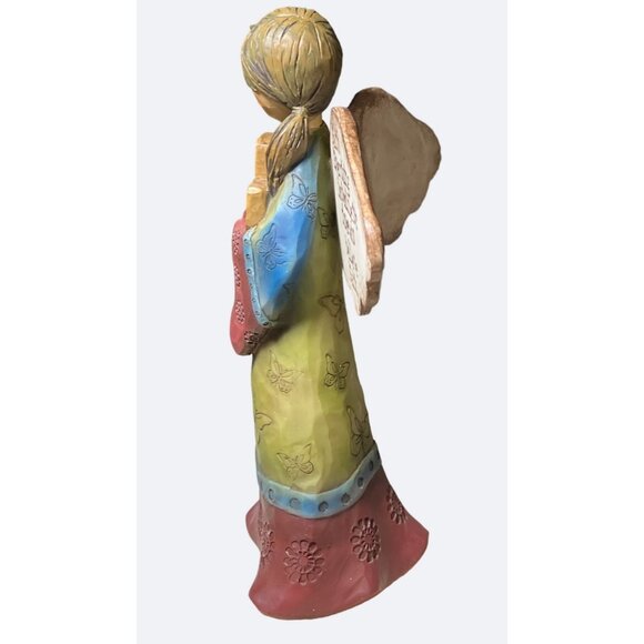 Carson Home Accents FAITH Angel by Robin Davis Studio 10 Inch - Picture 8 of 13